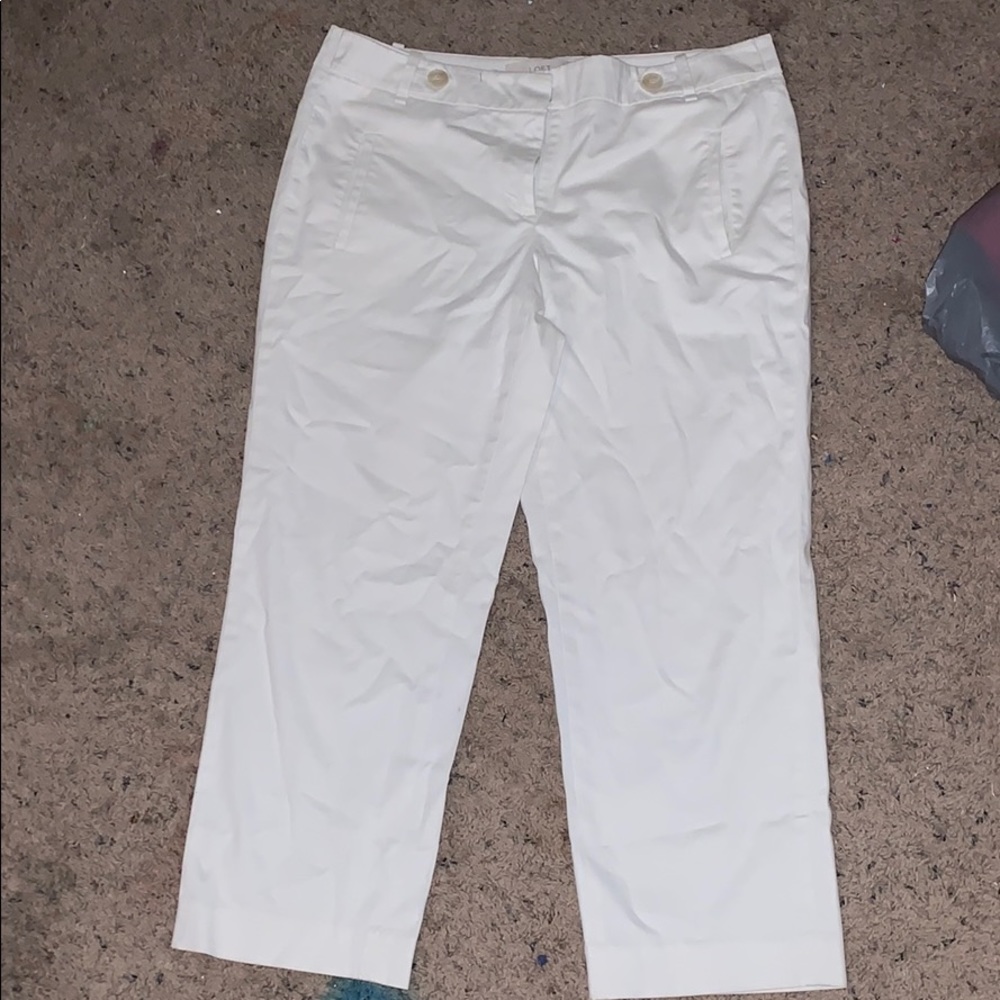 White pants